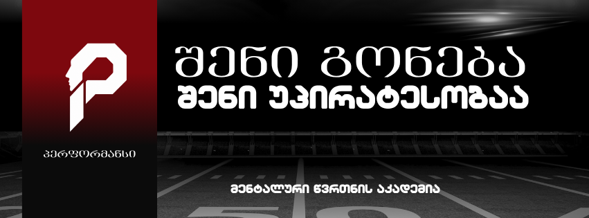 პერფორმანსის ბანერი